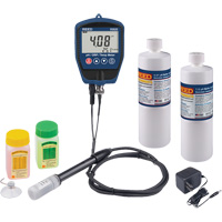 pH/mV Meter with Buffer Solution & Power Adapter Kit IC876 | Meunier Outillage Industriel