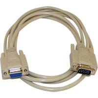RS232 IBM 9P Male-to-Female Cable Meunier Outillage Industriel