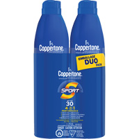 Sport&reg; Water Resistant Sunscreen, SPF 30, Aerosol Meunier Outillage Industriel
