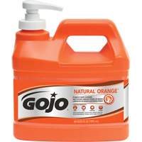 Natural Orange Hand Cleaner, Pumice, 1.89 L, Pump Bottle, Citrus/Orange Meunier Outillage Industriel