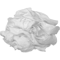 Chiffon, Coton/Polyester, Blanc, 20 lb Meunier Outillage Industriel
