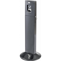 Metropolitan Smokers' Station, Free-Standing, Stainless Steel, 1.6 US gal. Capacity, 42-4/5" Height JB956 | Meunier Outillage Industriel