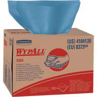 Chiffons X80, Robuste, 16-4/5" lo x 11" la Meunier Outillage Industriel