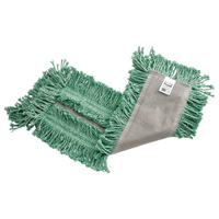 Castaway Dust Mop, Slip On Style, Cotton/Yarn, 24" L x 5" W JE399 | Meunier Outillage Industriel