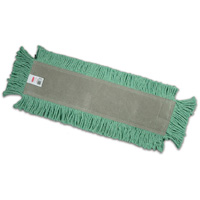 Castaway Dust Mop, Slip On Style, Cotton/Yarn, 24" L x 5" W JE399 | Meunier Outillage Industriel