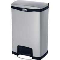 Slim Jim&reg; Waste Container, Stainless Steel, 13 US gal. Capacity Meunier Outillage Industriel
