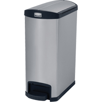 Slim Jim&reg; Waste Container, Stainless Steel, 13 US gal. Capacity Meunier Outillage Industriel
