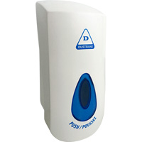 Foam Soap Dispenser, Push, 900 ml Capacity, Bulk Format Meunier Outillage Industriel