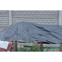Tarp, Light Industrial Duty, Black, 6' x 8' x 8 mils Meunier Outillage Industriel