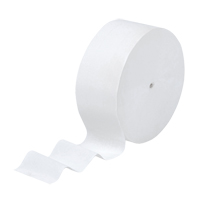 Scott&reg; JRT Jr. Toilet Paper, Coreless Roll, 1 Ply, 2300' Length, White Meunier Outillage Industriel