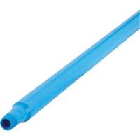 Ultra Hygiene Handle, Broom/Scraper/Squeegee, Blue, Ergonomic, 59" L JL168 | Meunier Outillage Industriel