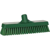 Brosse &agrave; r&eacute;curer pour planchers et murs, Crins Ferme, 12", Polyester, Vert Meunier Outillage Industriel