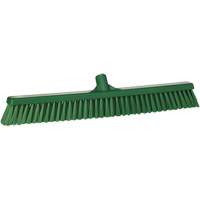 Balai-brosse &agrave; soies combin&eacute;es, Crins Cors&eacute;/Fin, 24", Polyester, Vert Meunier Outillage Industriel