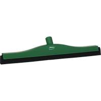 Raclette &agrave; t&ecirc;te fixe pour l'hygi&egrave;ne alimentaire, 20", Vert Meunier Outillage Industriel