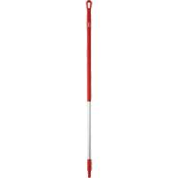 Handle, Broom/Scraper/Squeegee, Red, Standard, 51" L Meunier Outillage Industriel