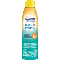 Kids Water Resistant Sunscreen, SPF 50, Aerosol Meunier Outillage Industriel