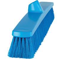 ColorCore Push Broom, Fine Bristles, 24", Polypropylene, Blue JM129 | Meunier Outillage Industriel