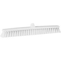 ColorCore Push Broom, Fine Bristles, 24", Polypropylene, White JM131 | Meunier Outillage Industriel