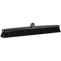 ColorCore Push Broom, Fine Bristles, 24", Polypropylene, Black JM133 | Meunier Outillage Industriel