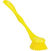 ColorCore Dish Brush, Medium Bristles, 7-1/4" Long, Yellow JM168 | Meunier Outillage Industriel