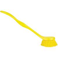 ColorCore Dish Brush, Medium Bristles, 7-1/4" Long, Yellow JM168 | Meunier Outillage Industriel