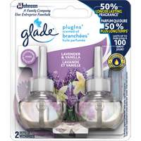 Glade&reg; PlugIns&reg; Scented Oil Refills, Lavender & Vanilla, Cartridge Meunier Outillage Industriel