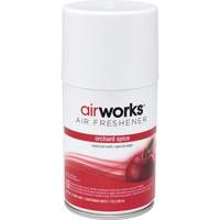 AirWorks&reg; Metered Air Fresheners, Orchard Spice, Aerosol Can Meunier Outillage Industriel