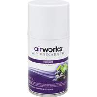 AirWorks<sup>®</sup> Metered Air Fresheners, Vineyard, Aerosol Can JM612 | Meunier Outillage Industriel