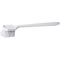 Brosse &agrave; chaudron &agrave; manche long, 20" l, Soies Polypropyl&egrave;ne, Blanc Meunier Outillage Industriel