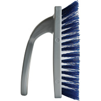 Iron Cleaning Brush, 6" L, Synthetic Bristles, Blue/White JM955 | Meunier Outillage Industriel