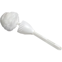 Cleaning Swab with Cup, 14-1/2" L, Acrylic Bristles, White JM969 | Meunier Outillage Industriel