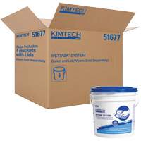 WetTask™ Wiping System Bucket with Lid JN119 | Meunier Outillage Industriel