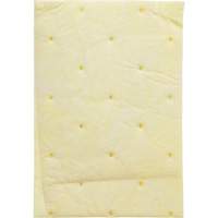 Tampon absorbant haute capacit&eacute; pour produits chimiques, Mati&egrave;res dangereuses, 14,5" x 9,25", 26,3 gal d'absorption Meunier Outillage Industriel