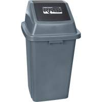 Garbage Can, Plastic, 26 US gal. JN513 | Meunier Outillage Industriel