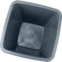 Garbage Can, Plastic, 26 US gal. JN513 | Meunier Outillage Industriel