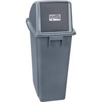 Garbage Can, Plastic, 15 US gal. JN514 | Meunier Outillage Industriel