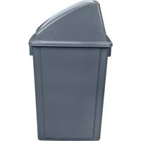 Garbage Can, Plastic, 15 US gal. JN514 | Meunier Outillage Industriel