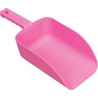 Large Hand Scoop, Plastic, Pink, 82 oz. Meunier Outillage Industriel