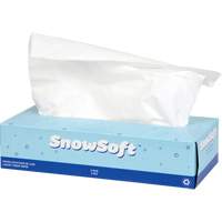 Snow Soft Premium Facial Tissue, 2 Ply, 7.4" L x 8.4" W, 100 Sheets/Box Meunier Outillage Industriel