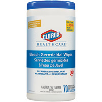 Healthcare&reg; Disinfecting Bleach Wipes, 70 Count Meunier Outillage Industriel