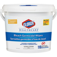 Healthcare&reg; Disinfecting Bleach Wipes, 110 Count Meunier Outillage Industriel