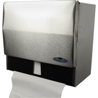 Universal Towel Dispener, Manual, 10.5" W x 6.75" D x 9.5" H JO373 | Meunier Outillage Industriel