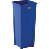 Untouchable&reg; Square Recycling Container, Bulk, Plastic, 23 US gal. Meunier Outillage Industriel