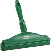 Double Blade Ultra Hygiene Squeegee, 10", Green Meunier Outillage Industriel