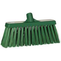 Balai-brosse robuste, Crins Ferme, 13", Polyester, Vert Meunier Outillage Industriel