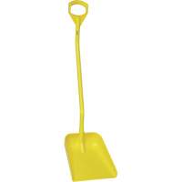 Ergonomic Large Blade Shovel, 51" Length, Plastic, Yellow JO984 | Meunier Outillage Industriel