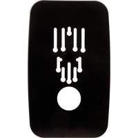 Plaque murale de rechange universelle pour distributeur de savon Meunier Outillage Industriel