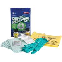 Hazwik<sup>®</sup> Quick Response Spill Kit for Chemical Spills, Hazmat, Bag, 0.33 US gal. Absorbancy JP166 | Meunier Outillage Industriel