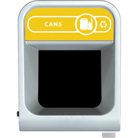 Configure Can Waste Container, Bulk/Curbside/Deskside, Steel, 23 US gal. Meunier Outillage Industriel