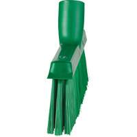 Balai biseaut&eacute; avec pas de vis inclin&eacute;, Crins Moyen, 10", Polyester, Vert Meunier Outillage Industriel